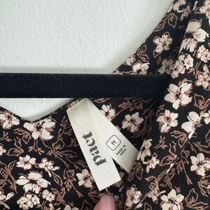 Pact Floral Scoop Neck Sundress